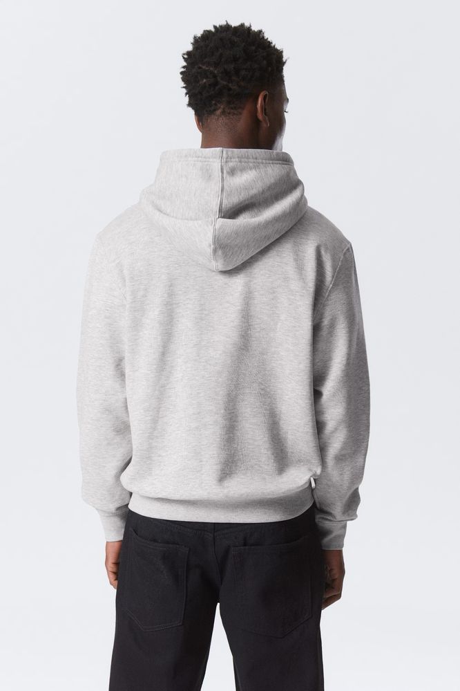 Худі Weekday Standart Zip Hoodie (M) сіре чоловіче з капюшоном