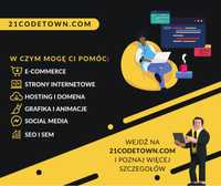 Stworzę strone oraz sklep internetowy i nie tylko |  21codetown