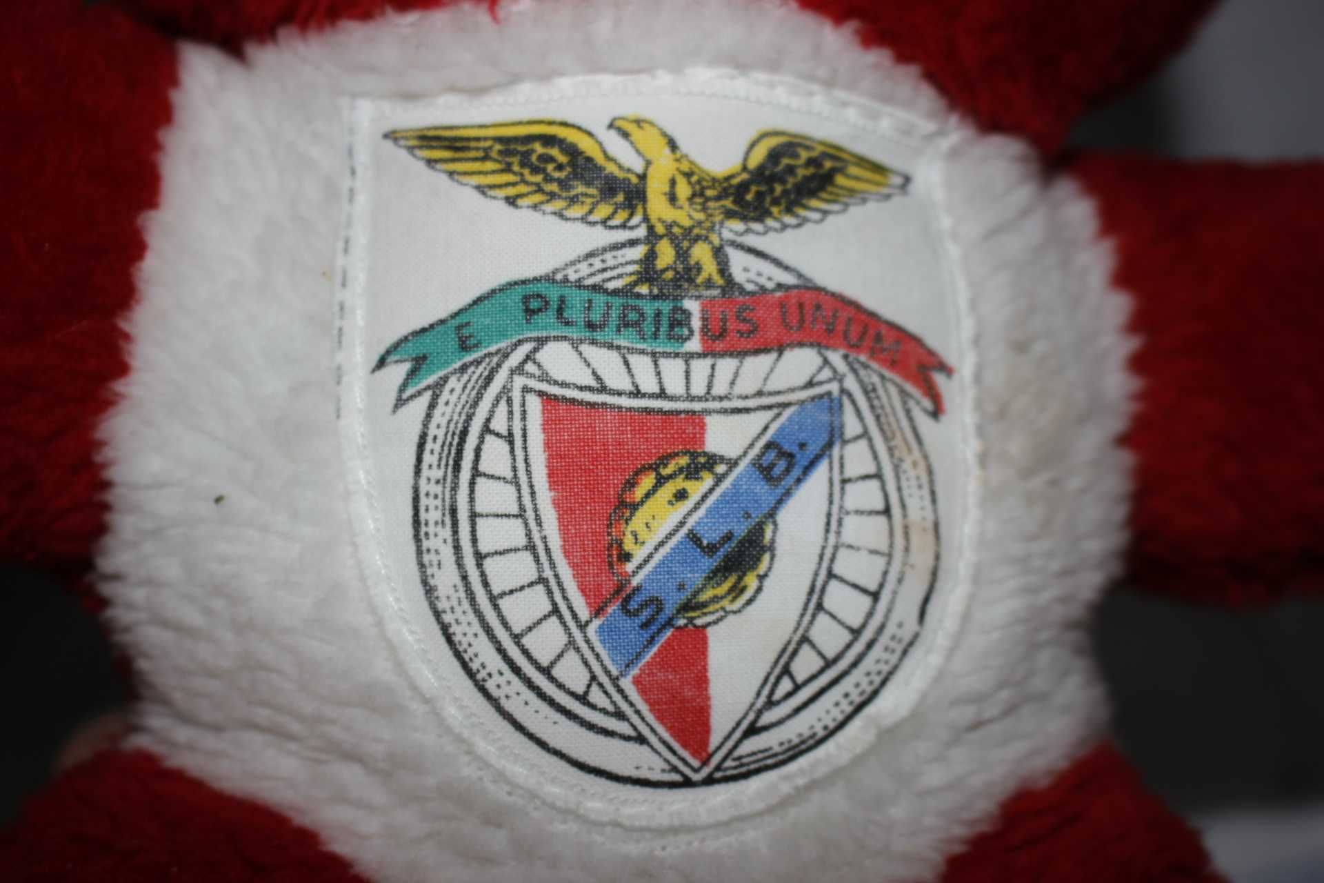 Antigo Peluche Com Emblema do Benfica SLB - Original