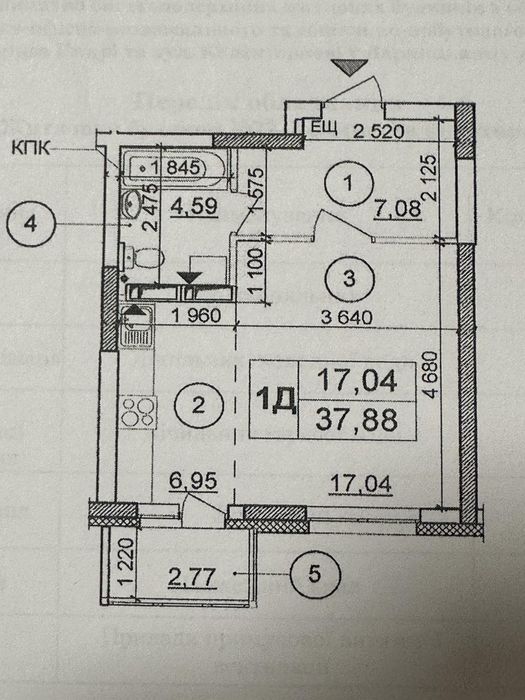 Продам 1к 38м ЖК Патріотика Вижниця 22