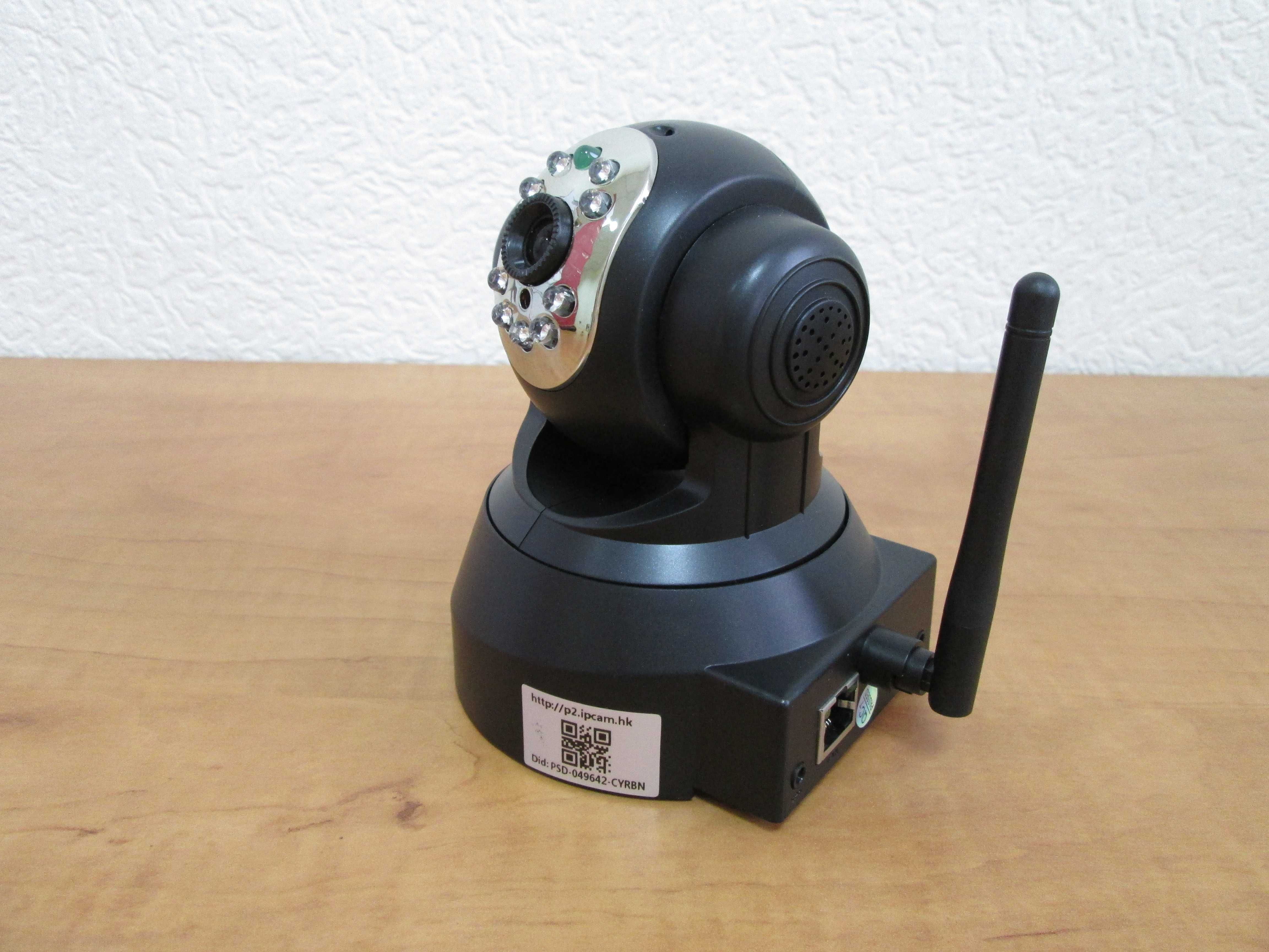 IP камера 0.3Мп Wi-Fi поворотная EasyN F3-M166 ИК до 10м (Черный)