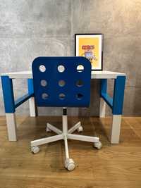 Sprzedam biurko z regulacją dziecięce Ikea Pahl z krzesłem - okazja!
