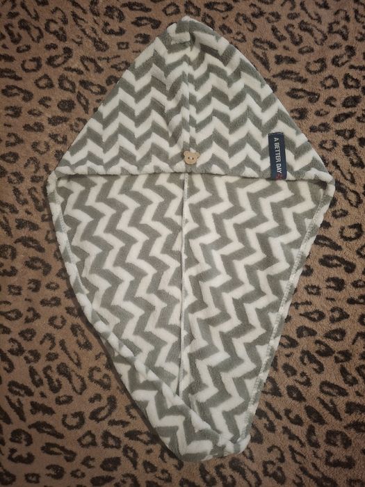 Ręcznik na włosy turban