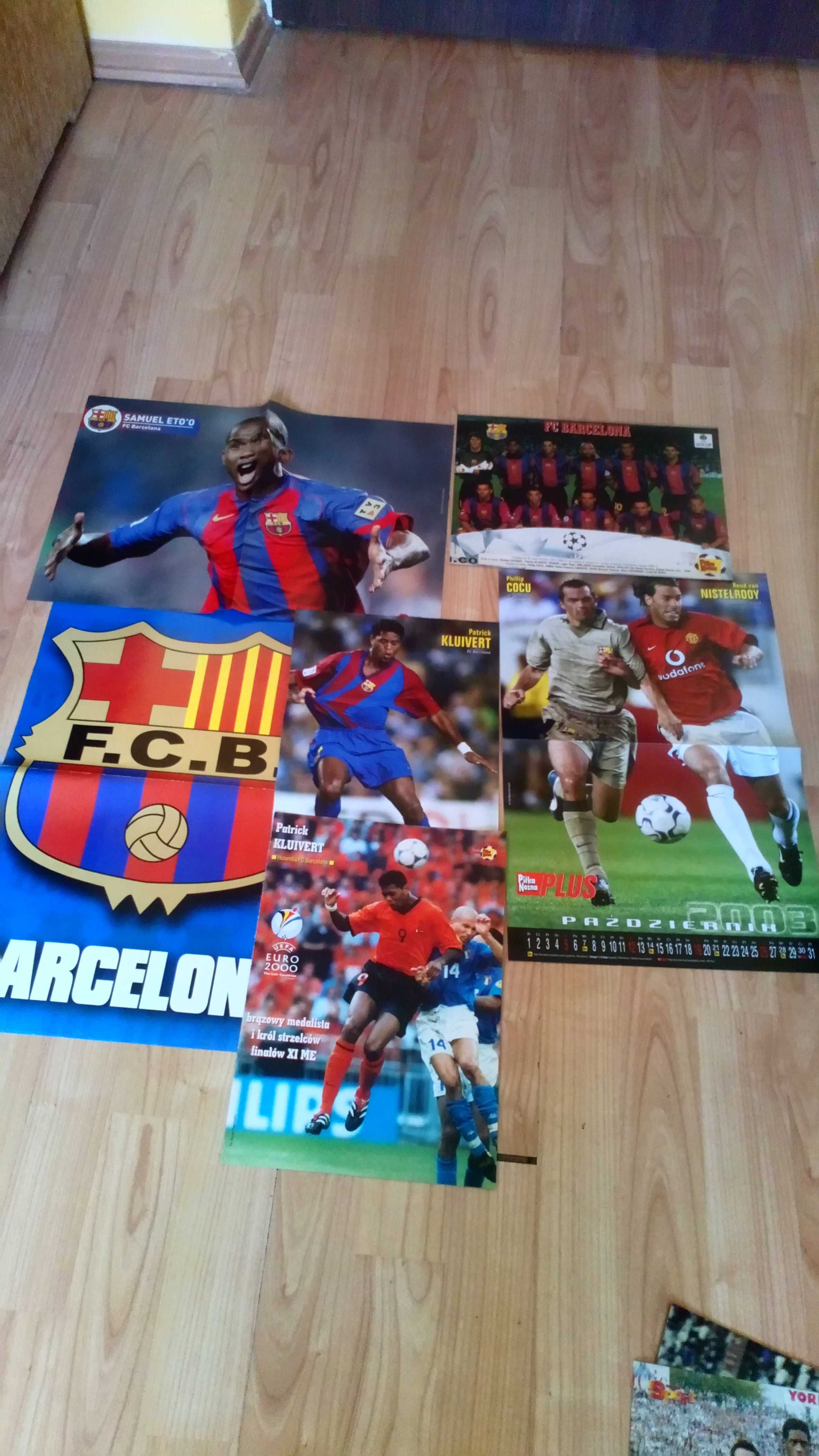 Plakaty z czasopism FC Barcelona