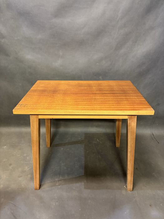 Stół, stolik, mid century, vintage, fornirowany, prl