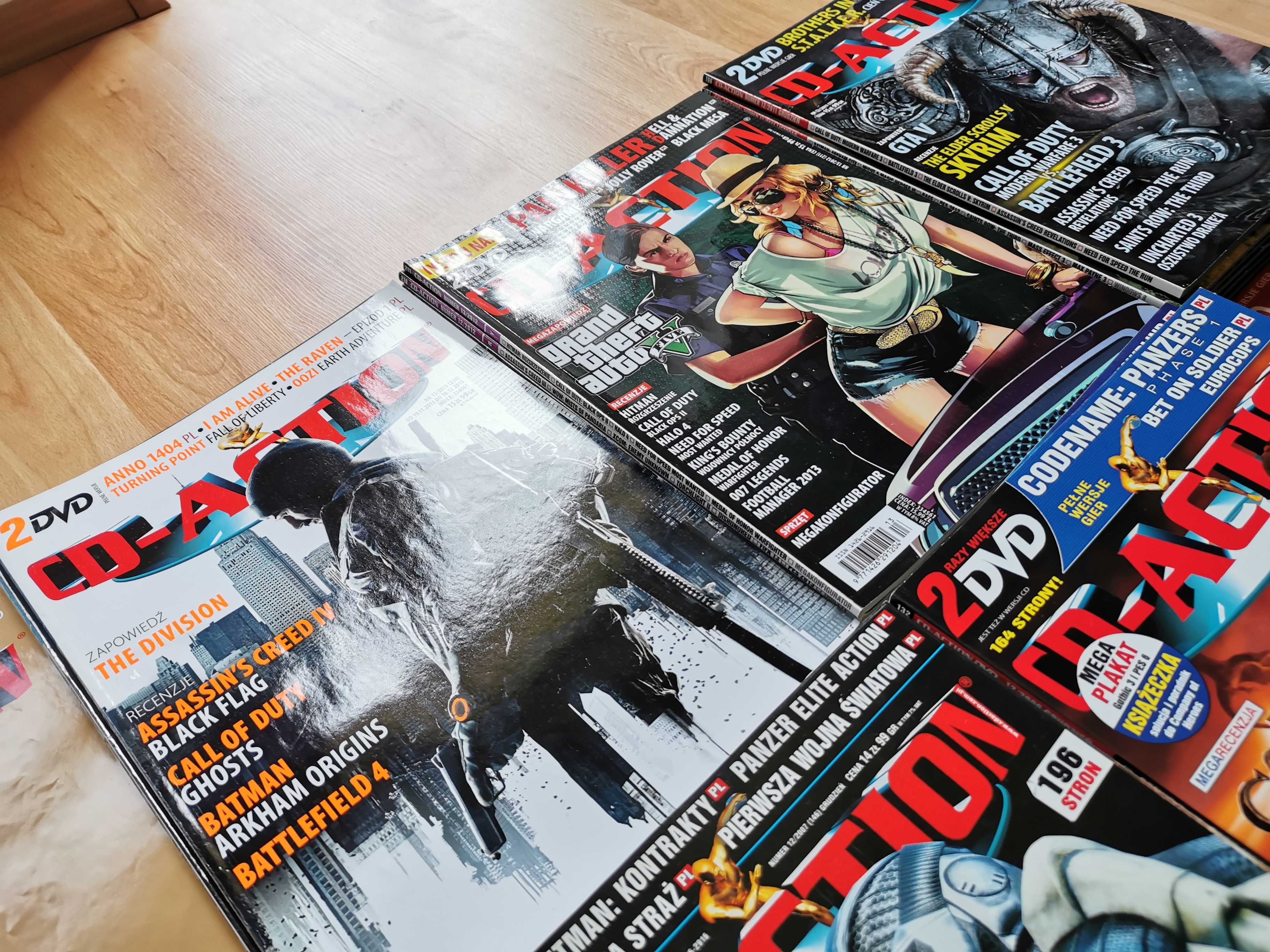 CD-Action kolekcja 130+ numerów, stan idealny lub bardzo dobry