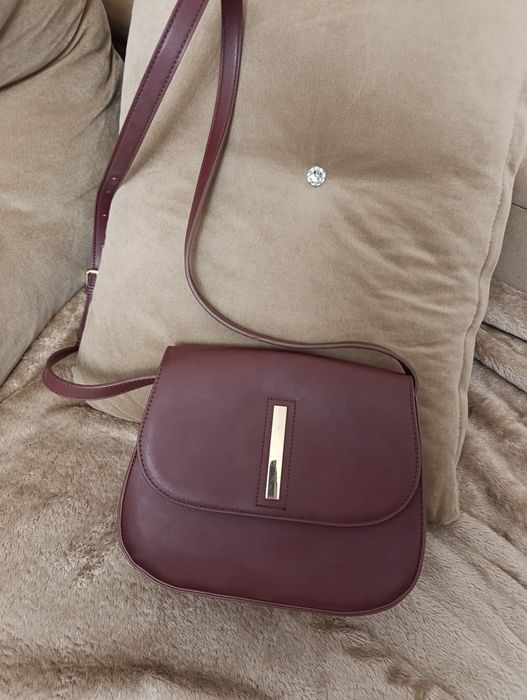 Сумка жіноча бордо