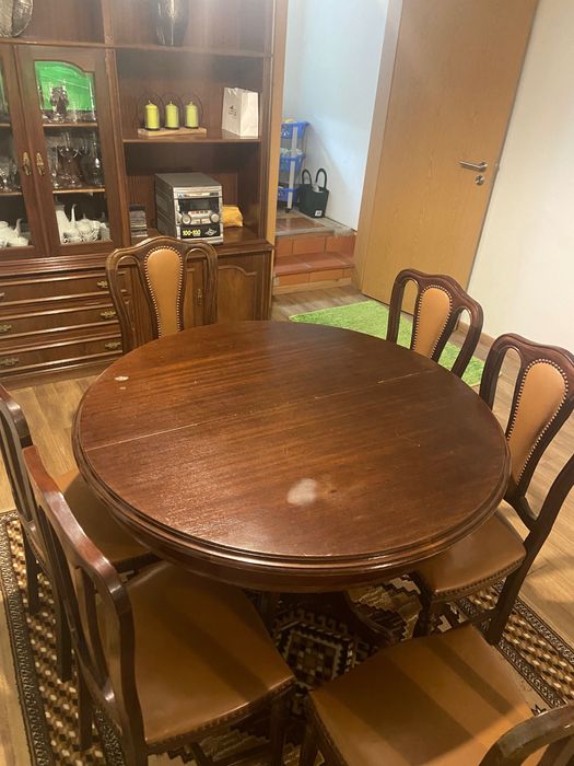 Conjunto de móveis de sala de jantar