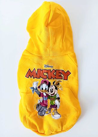 Bluza z kapturem dla psa ubranko Disney Mickey roz. XS