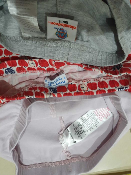 Legginsy dla dziewczynki rozmiar 110/116