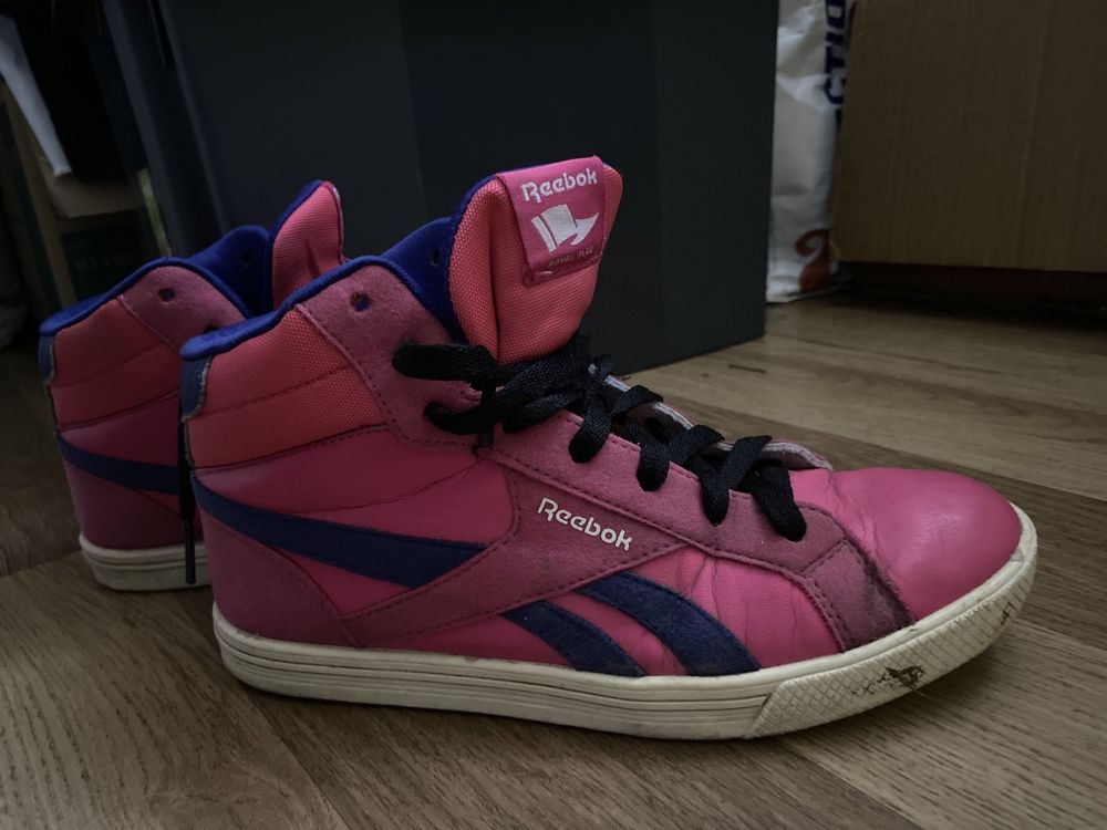 Wysokie za kostkę adidasy sportowe  Reebok 36.5  23.5cm