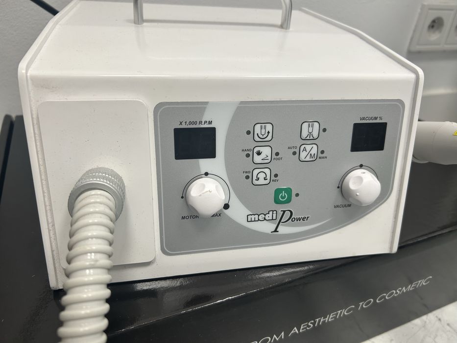 Frezarka z pochlaniaczem Medi power