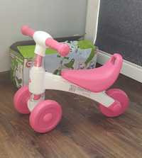 Nowy rowerek biegowy dla dziewczynki różowy