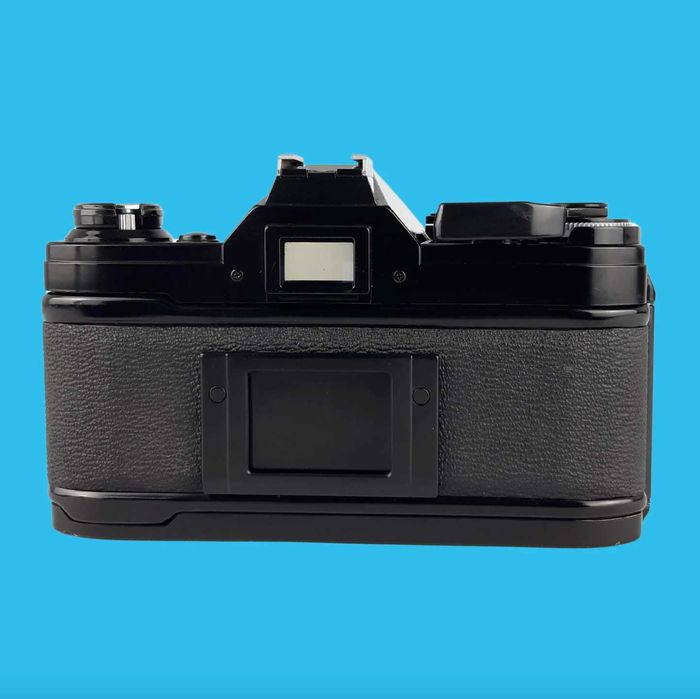 Canon AE-1 Preta + Canon FD 50mm f/1.8 Prime - (testada e limpa)