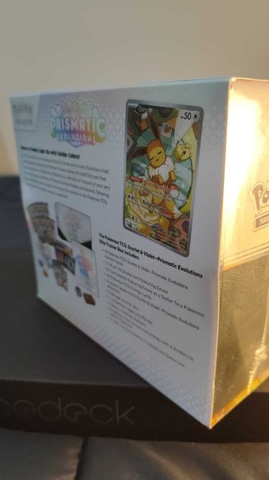 Pokémon Prismatic Evolutions ETB (English) Selado