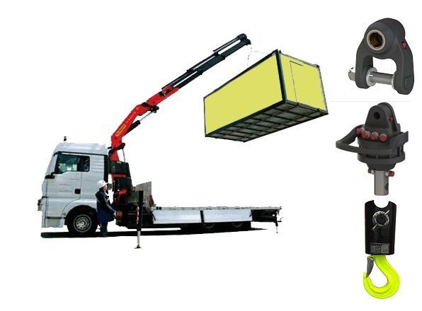 Zawiesie / Łącznik / Hak / Rotator 3T / Rotor / Obrotnica / HDS