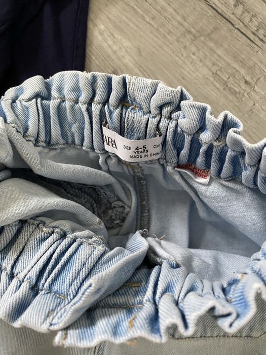 Zestaw ubranek Zara H&M 116 paczka paka jesień Stitch paperbag legi