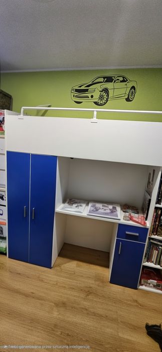 Zestaw mebli do pokoju dzieci.