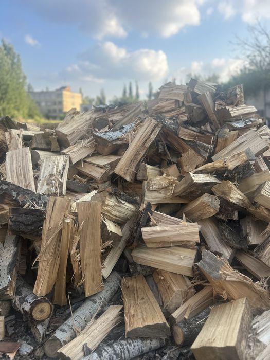 Дрова колоті рубані твердих порід