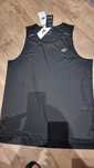 Czarny podkoszulek Tank Top 4F. Rozmiar L.