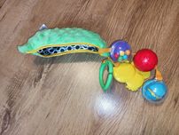Zabawka sensoryczna fasolka gryzak grzechotka Fisher Price jak nowa