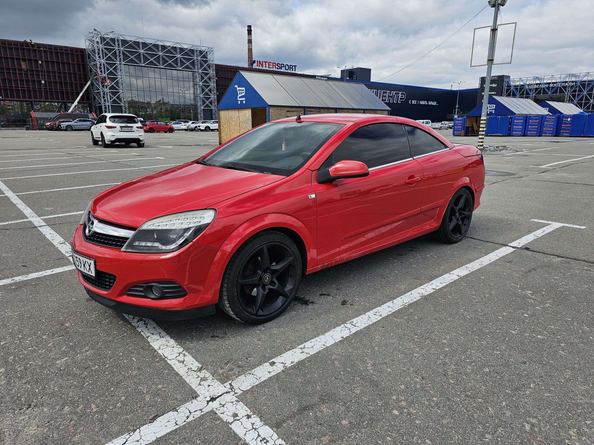 Open Astra H twintop кабріолет