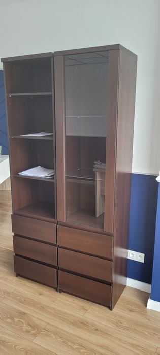 Szafka wysoka z szufladami, dwie sztuki, Opole