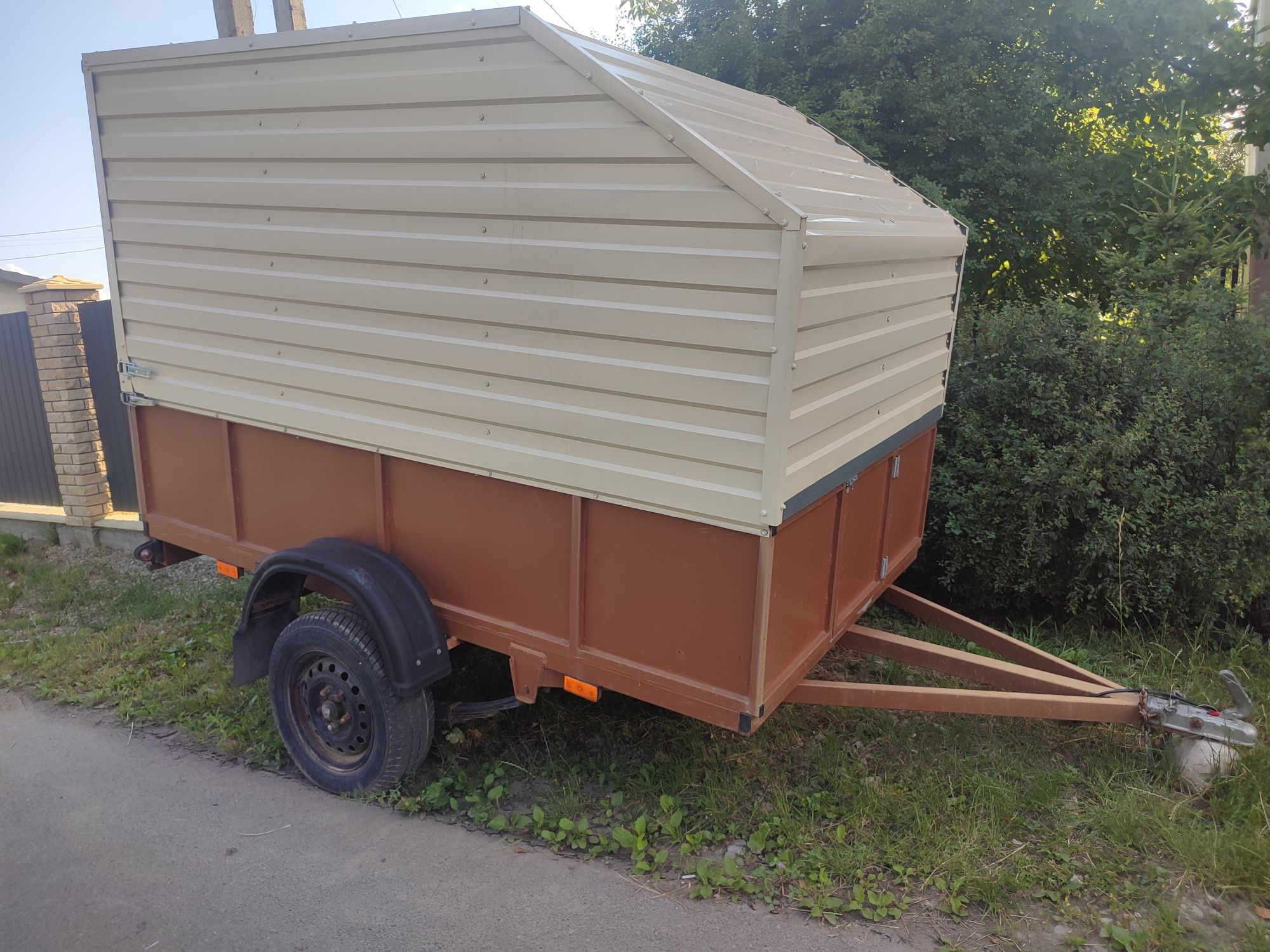 Причіп бортовий 2.55 * 1.55