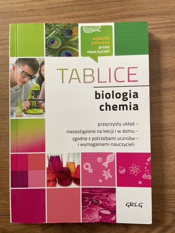 Tablice maturalne biologia i chemia