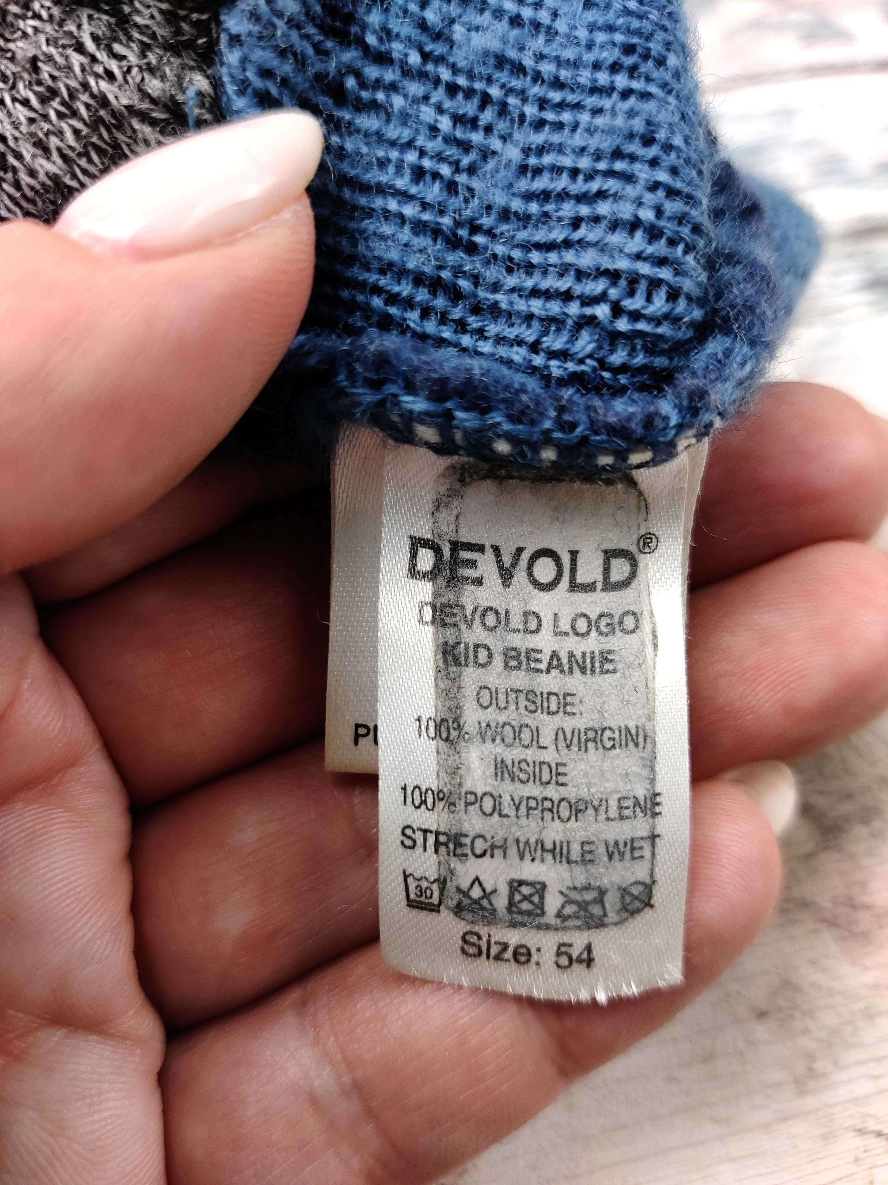 Devold Logo Beanie czapka 100% virgin wool 54 cm