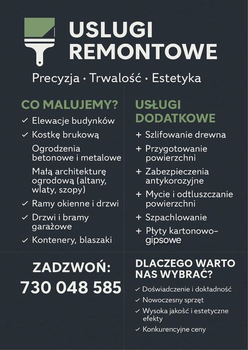 Malowanie i remonty