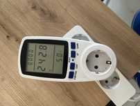 Licznik zużycia prądu do gniazdka – watomierz LCD 16A