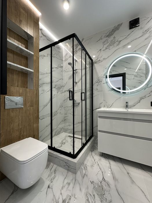 Продаж нової 1кімнатної квартири 40 м2 з меблями,технікою Соф. Борщаг