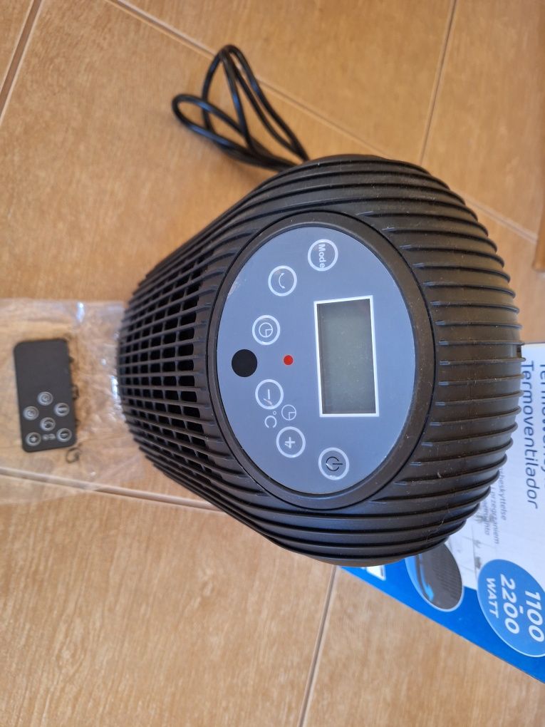 Termowentylator QUIGG farelka z pilotem