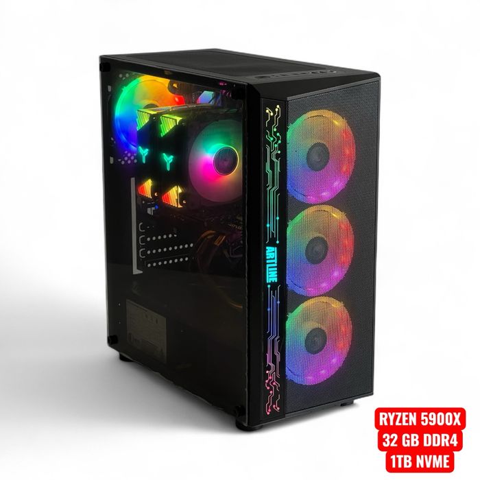 Ігровий ПК Ryzen 9 5900X / 32GB / SSD 1TB — новий, у 2 рази дешевше!