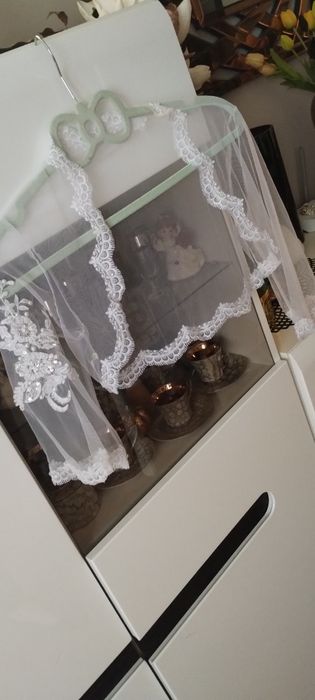 Bolerko narzutka ślubna