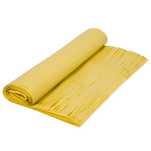 Worki foliowe na odpad śmieci 120l żółte worki na plastik 100 szt.