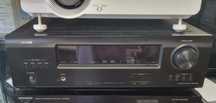 Amplituner DENON 5.1 AVR-390 Oryginalny Pilot (kolumny Eltax 5szt)