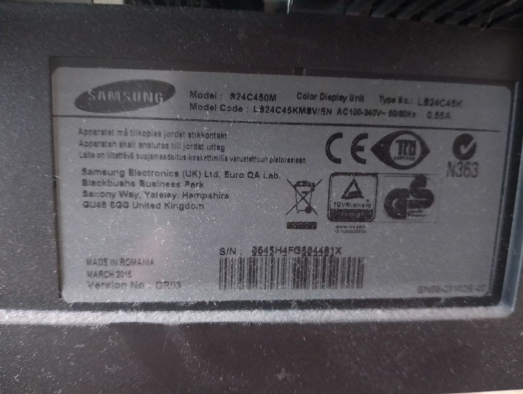 Monitor do komputera 25 cali