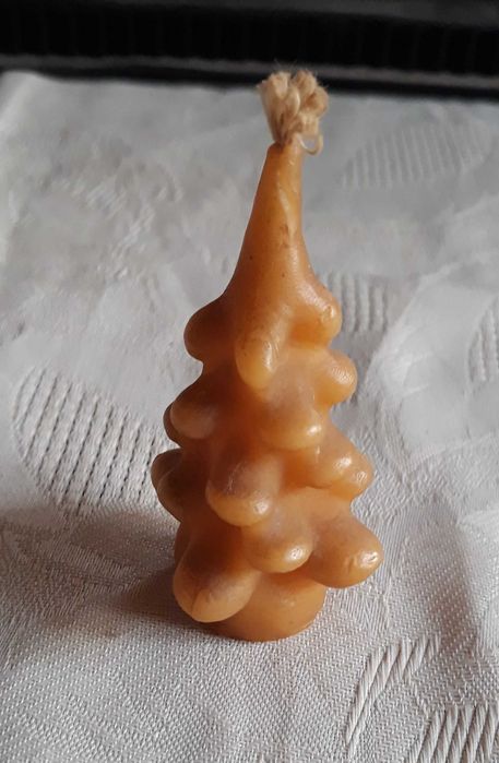 Świeca woskowa choinka