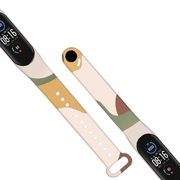 Strap Moro opaska do Xiaomi Mi Band 6 / Mi Band 5 silikonowy pasek bra