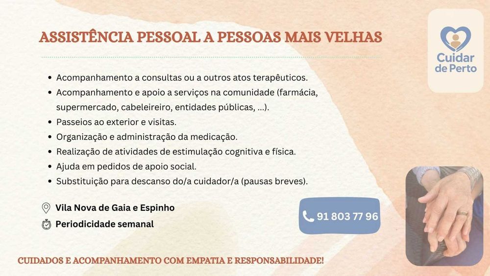 Assistência Pessoal a Idosos