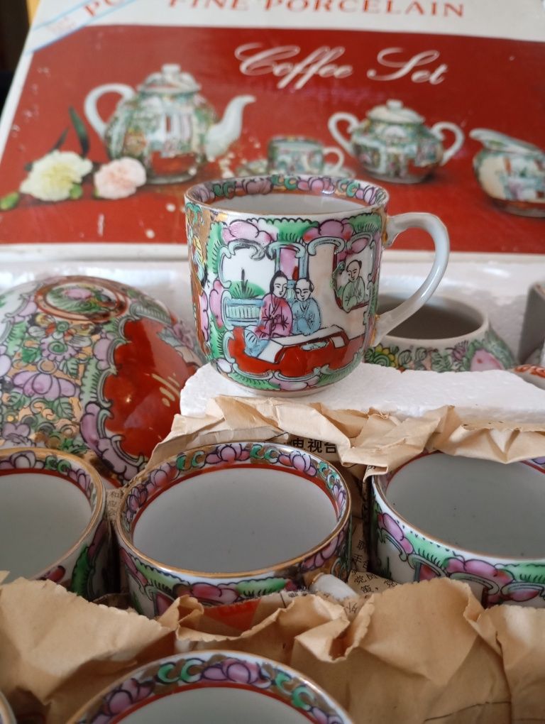 Conjunto de cafe Porcelana