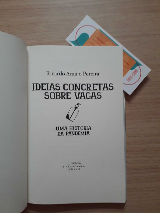 'Ideias Concretas sobre Vagas' de Ricardo Araújo Pereira