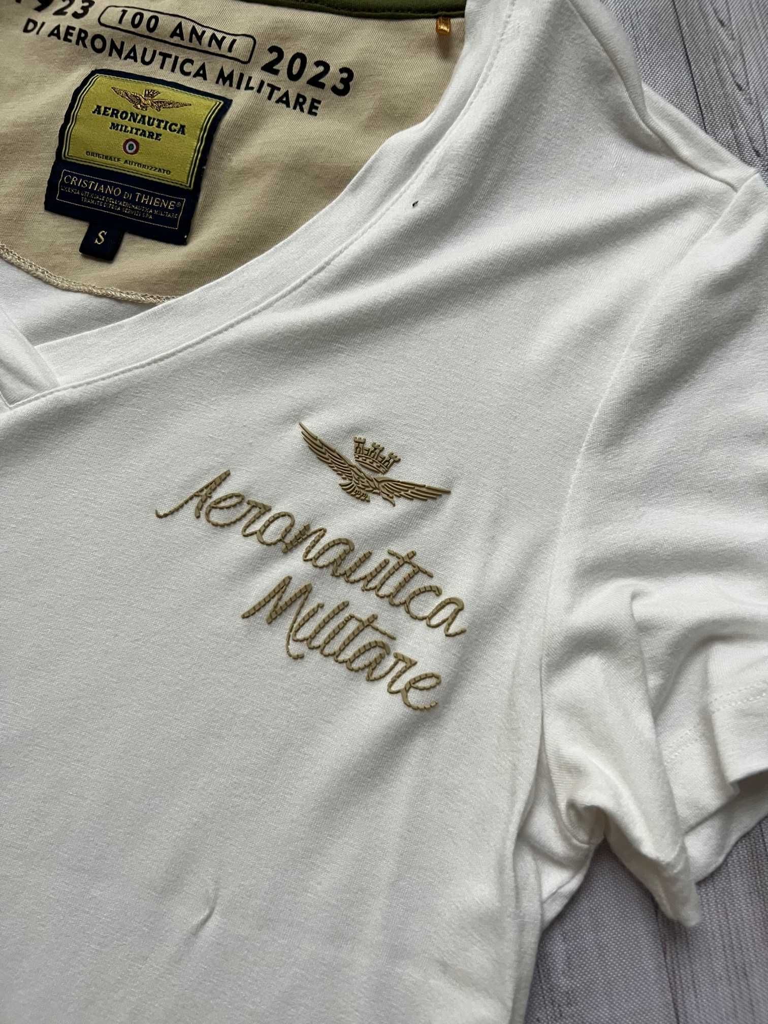 Aeronautica Militare T-Shirt bluzka koszulka S