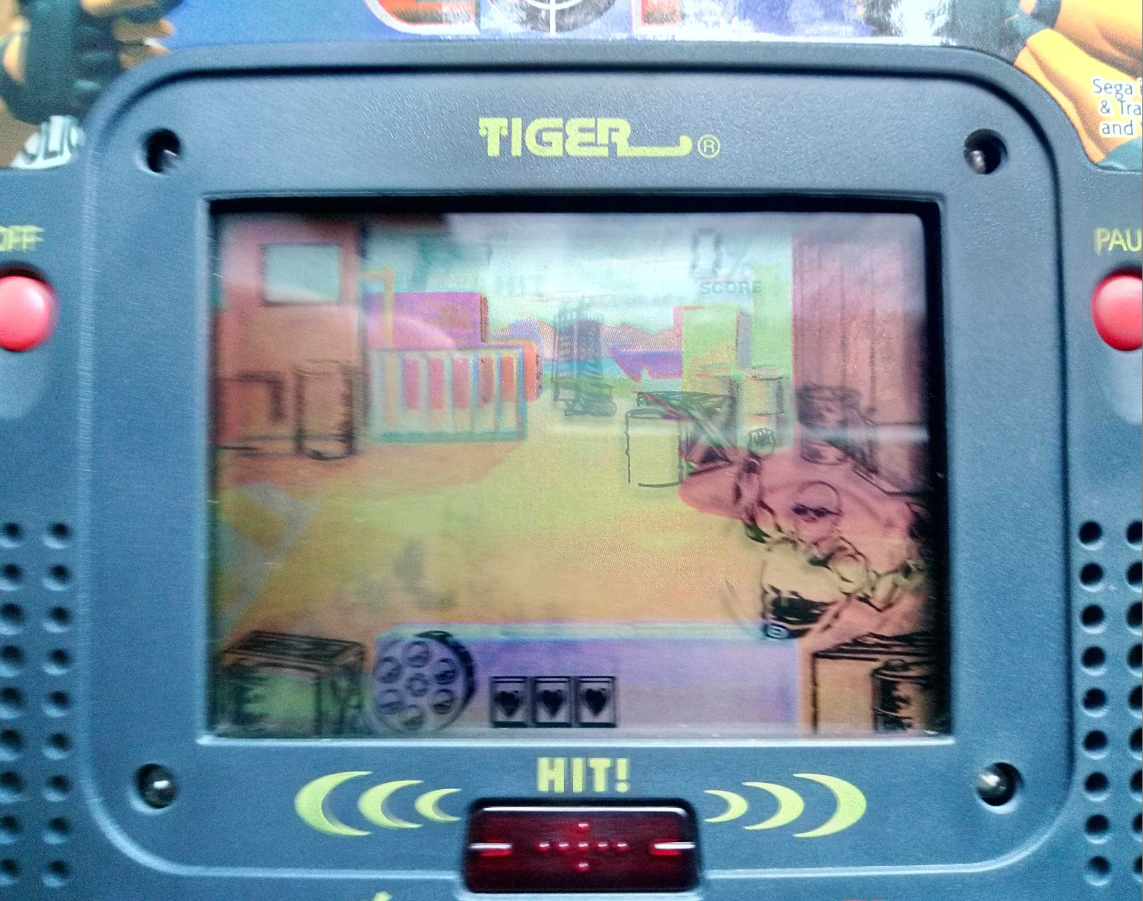 Sega Virtua Cop Handheld Tiger Laser Games - 1996r.