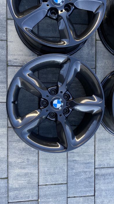 Felgi aluminiowe BMW F20 5x120 17 cali styling 382 czarny połysk