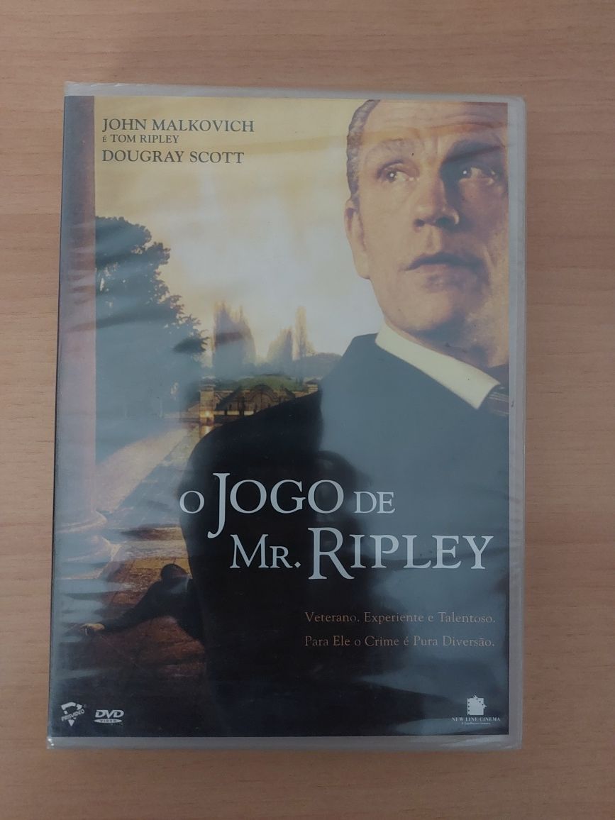 DVD NOVO / Original / SELADO - O Jogo de Mr. Ripley