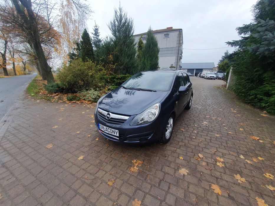 Opel Corsa 1.2 BENZYNA OPŁACONY Bezwypadkowy serwisowany