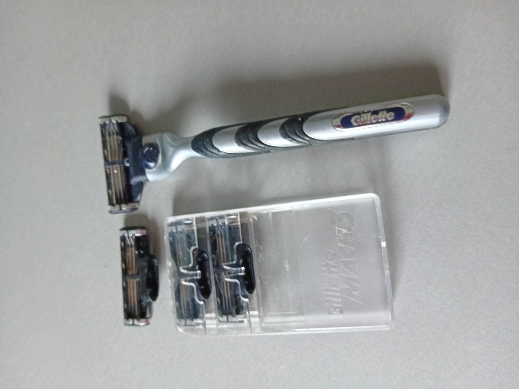 Gillette mach 3 turbo plus 3 wkłady